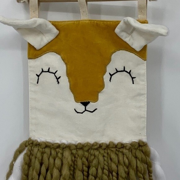 DEER Wall Hanging Art Animal Natural Room Decor BOHO Nursery Kids Room Boho - Picture 9 of 9